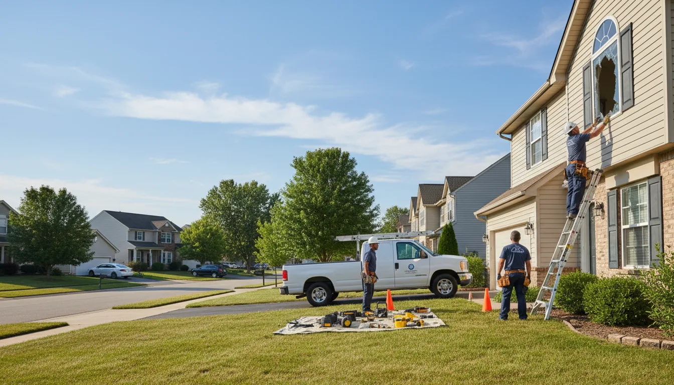 Expert window installer providing residential service in Summertown, TN